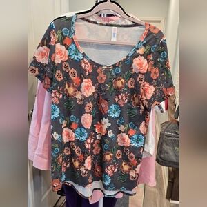 Floral Print Women's Top